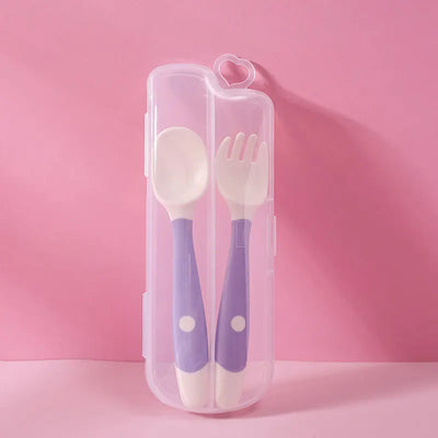 Sprig & Scout Bendy Spoon & Fork Set