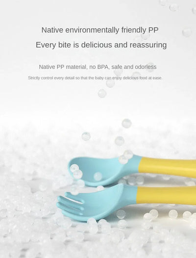 Sprig & Scout Bendy Spoon & Fork Set