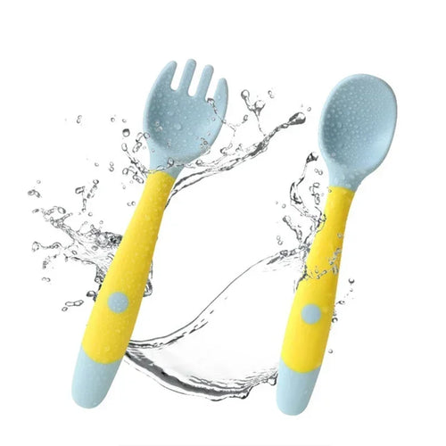 Sprig & Scout Bendy Spoon & Fork Set