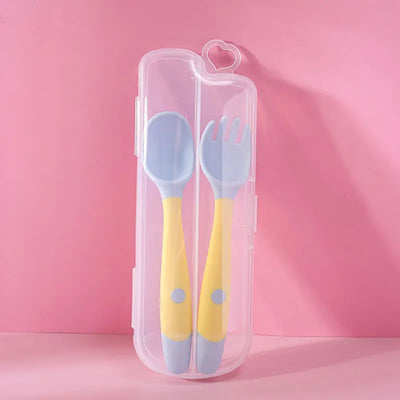 Sprig & Scout Bendy Spoon & Fork Set