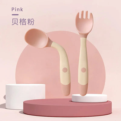 Sprig & Scout Bendy Spoon & Fork Set
