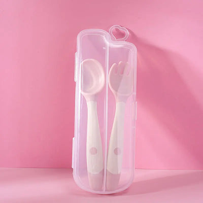 Sprig & Scout Bendy Spoon & Fork Set